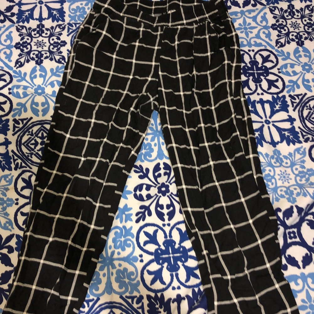 Plaid Pants
